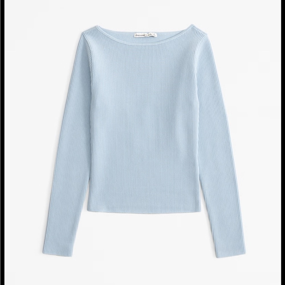 Abercrombie & Fitch long sleeve ottoman slash top